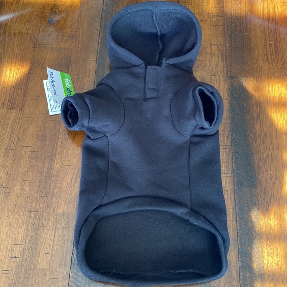 Pet "Sorry I Was Trained on Zoom" Black Hoodie - Picture 8 of 9